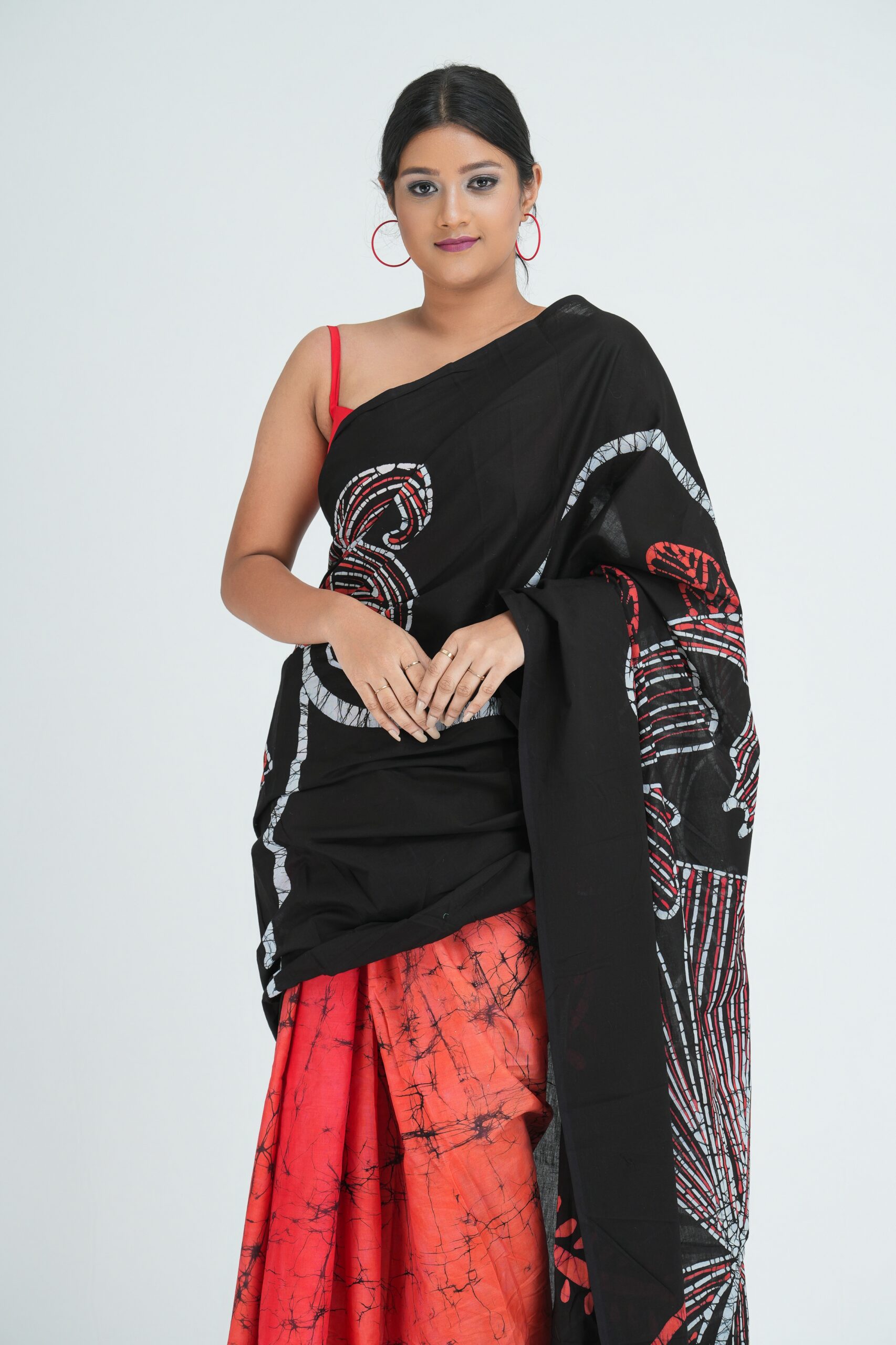 Super Voil Batik Collection Saree